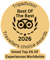 Travellers Choice Awards 2026 - Krabi Sunset Cruises voted top 1% attractions worldwide